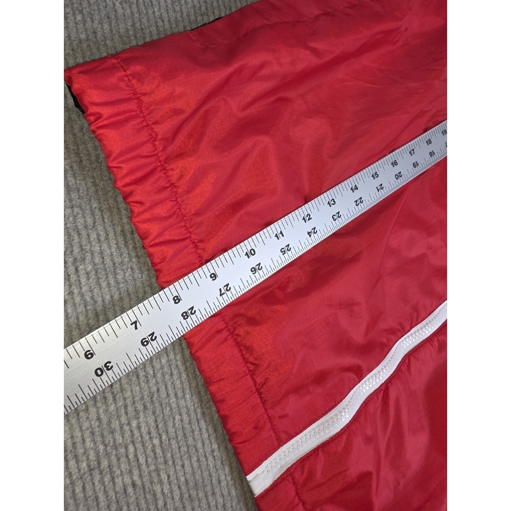 Spyder Men's L Black Red Logo Water Resistant Hooded Windbreaker Mesh Lined - Picture 6 of 12